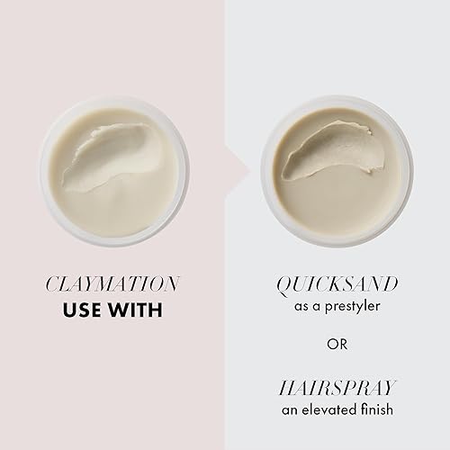 Miniatura 8 de Hanz de Fuko Claymation - Arcilla para peinar el cabello de alta calidad para hombre acabado mate ingredientes orgánicos certificados 2 onzas