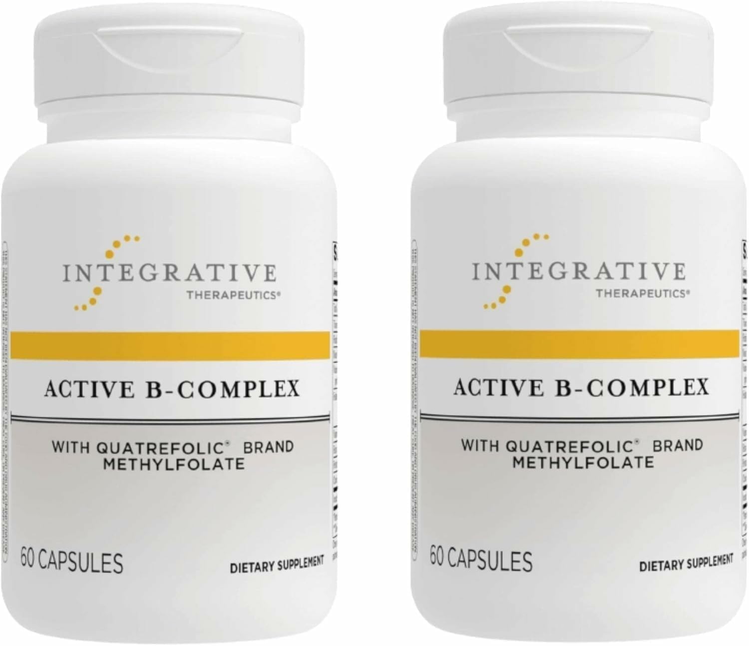 Integrative Therapeutics Active B-Complex -Cellular Energy & Heart Health Support with Vitamins B2, B6 & B12* - Supports Nervous & Immune Systems - Third-Party Tested - 120 Capsules (60 Servings)