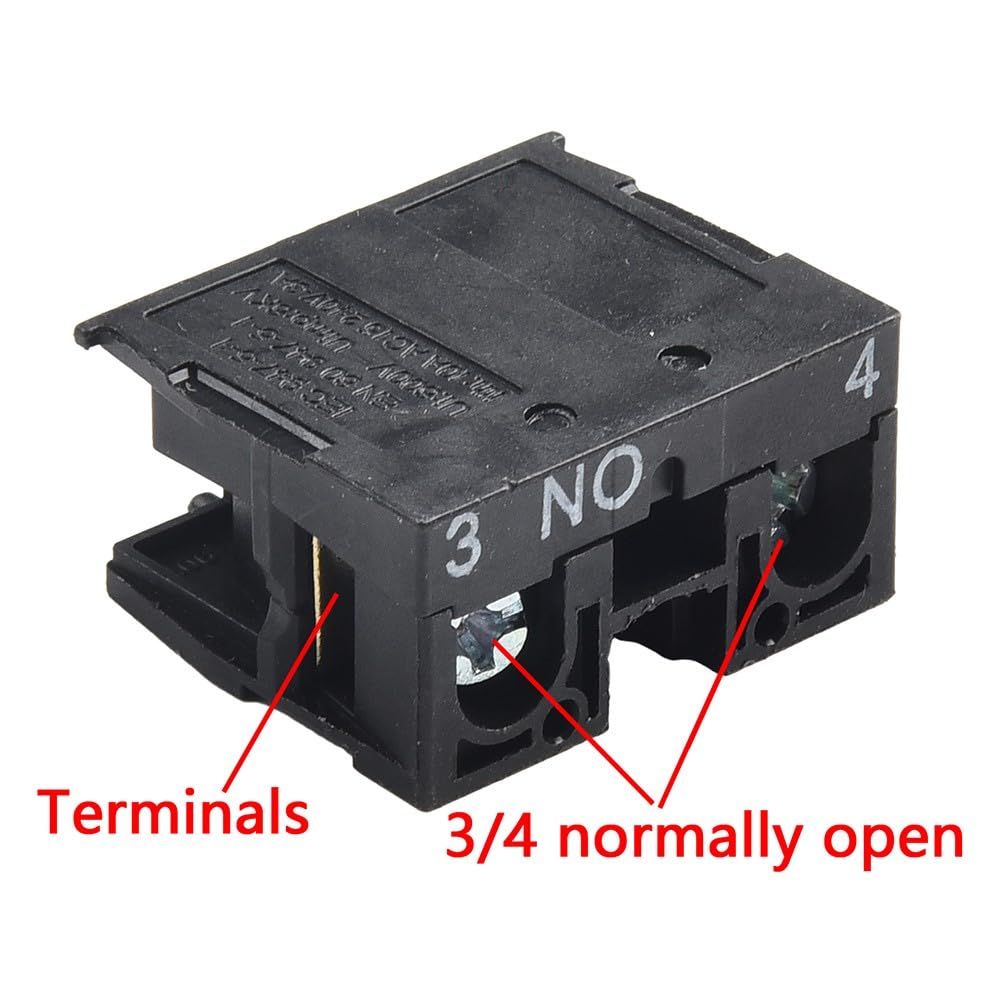ZB2-BE101C ZB2-BE102C Schließerkontaktblock für elektrischen Schneider, 10 A, 600 V, 10 Stück