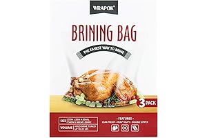 Premium Turkey Brining Bags for Flavorful, Juicy Holiday Feasts