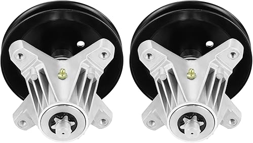 AEagle Conjunto de husillo de cubierta 618-06976A 918-06976 para MTD Cub Cadet 42 pulgadas Deck XT1-LT42 XT2-LX42 XT2-LX42 CYT4220 LT42 SE