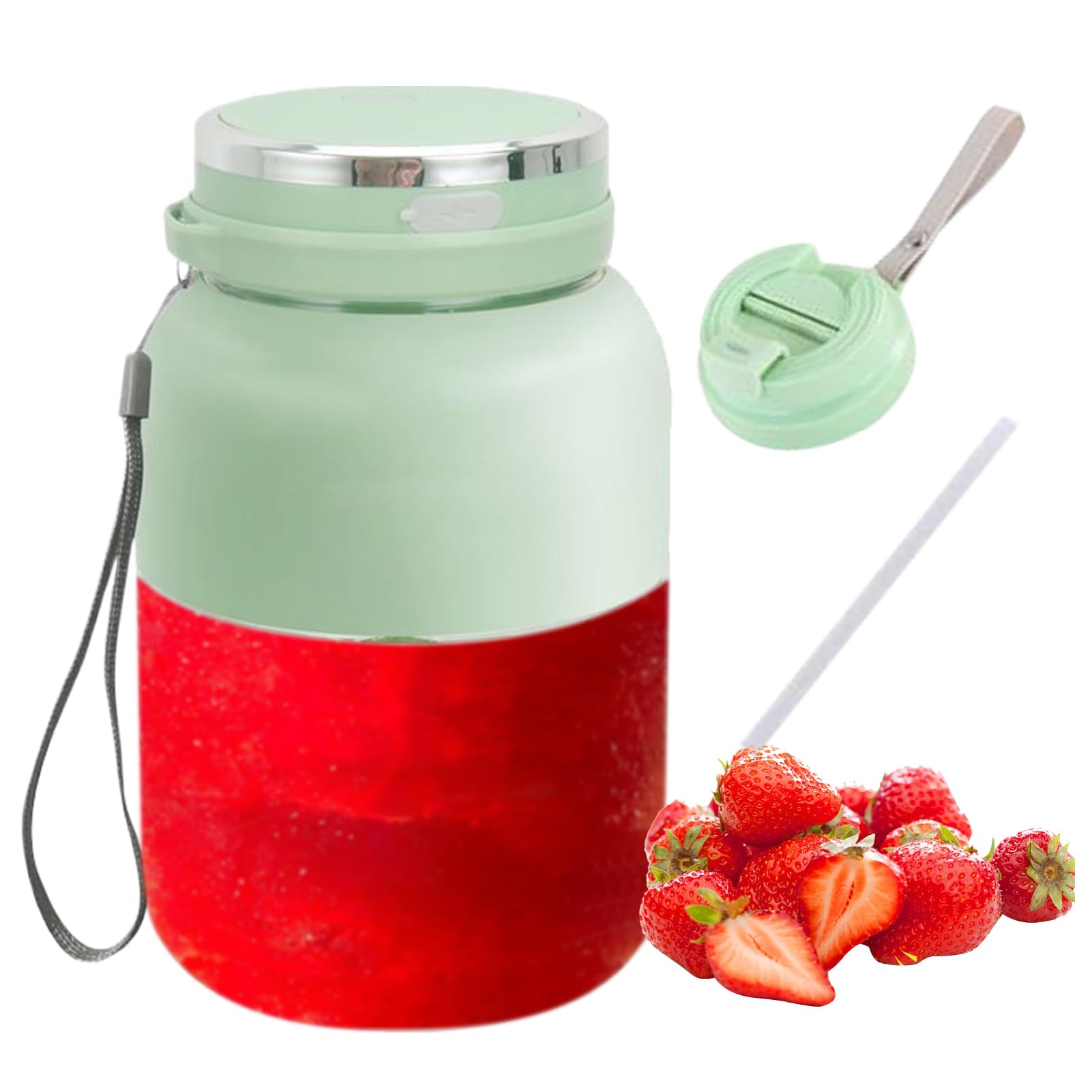 Blender portable au bureau : mixeur personnel sans fil pour shake protéiné
