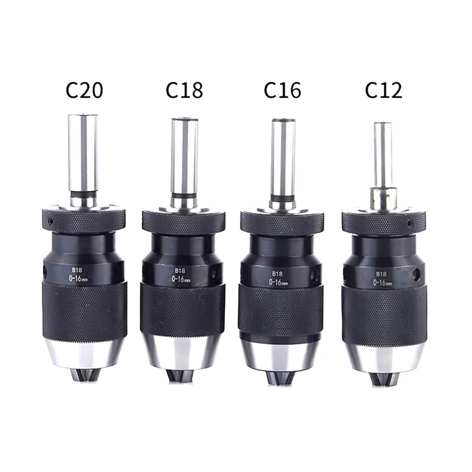 Pinza de Mandril B10 B12 B16 B18 B22 JT6 Pinza de Mandril Portaherramientas de autoapriete Soporte de portaherramientas de Mandril automático Pinza de Herramienta(B22-5-20mm)