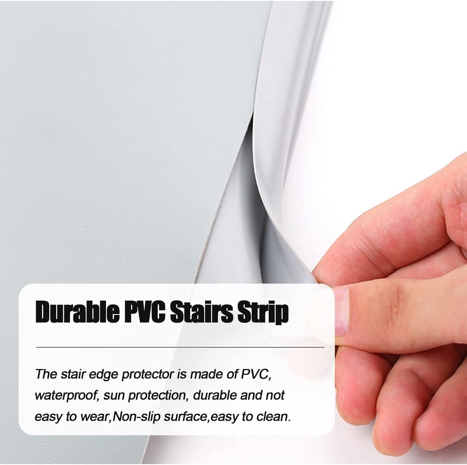 PVCフロアカバーストリップカーペットからタイル、自己粘着性移行プロファイル柔軟なカーペットトリム/入口スロープ、高齢者住宅/浴室の