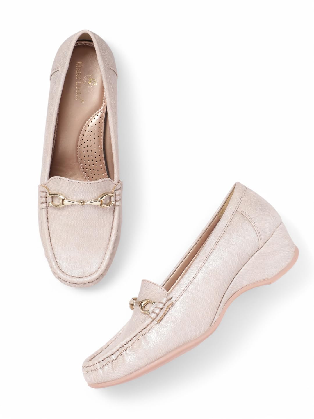 marc loire Women Comfortable Buckled Loafer Shoes for Casual Wear-picture-24
