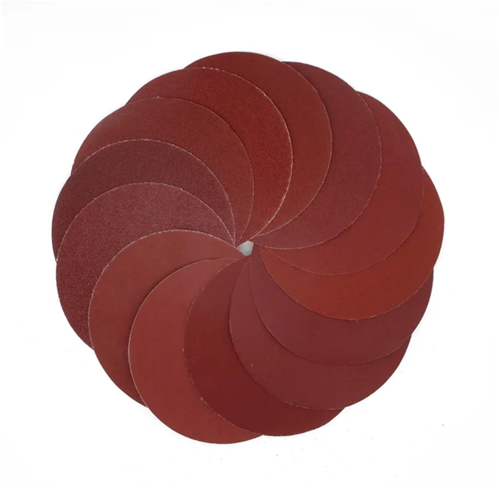 10 sztuk okrągłych krążków papierowych do szlifowania ściernego | 40 Grit 6In - 150mm