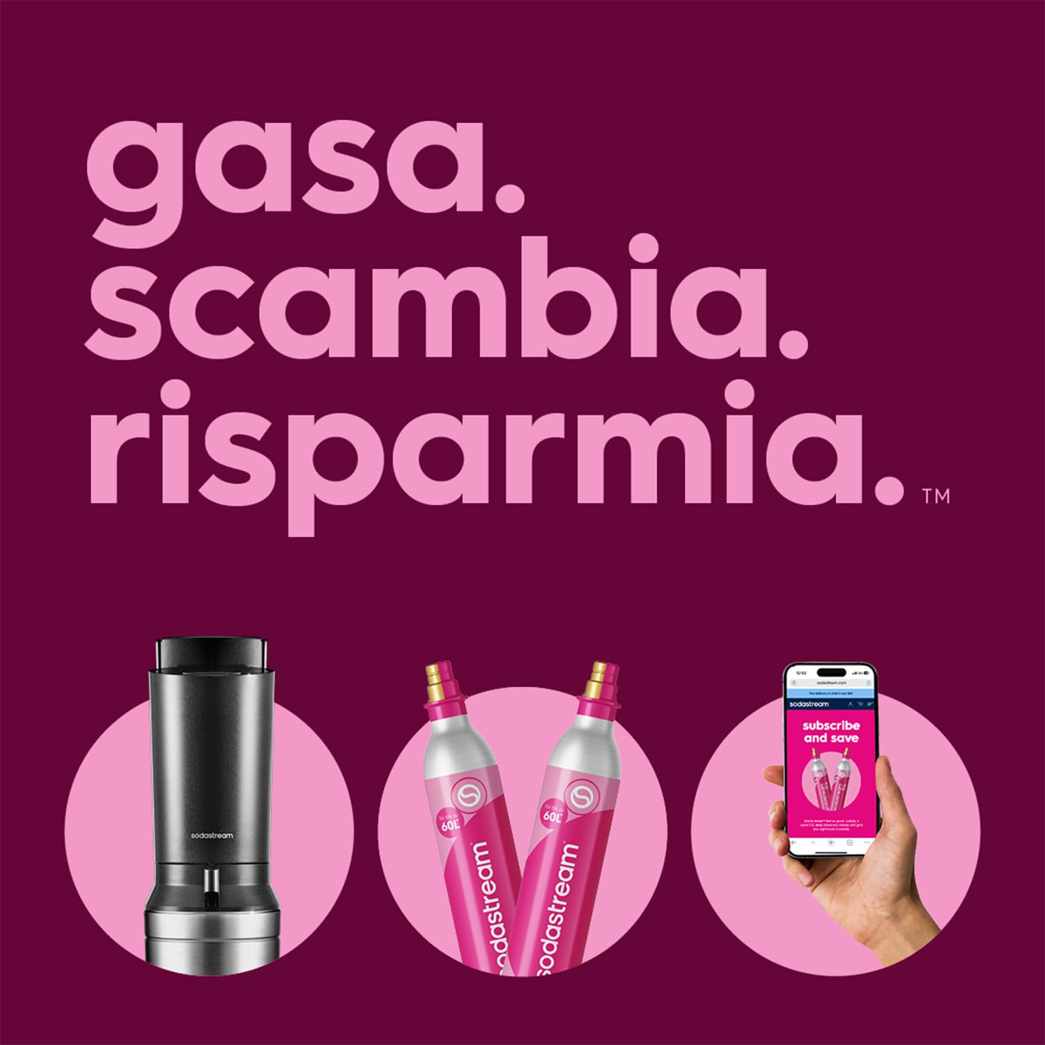 SodaStream – Gasatore d’acqua Crystal, sistema CO₂ Quick Connect, include cilindro di gas da 60 L, 2 bottiglie in vetro da 0,7 L, ecologico e riduce i rifiuti di plastica, colore nero.