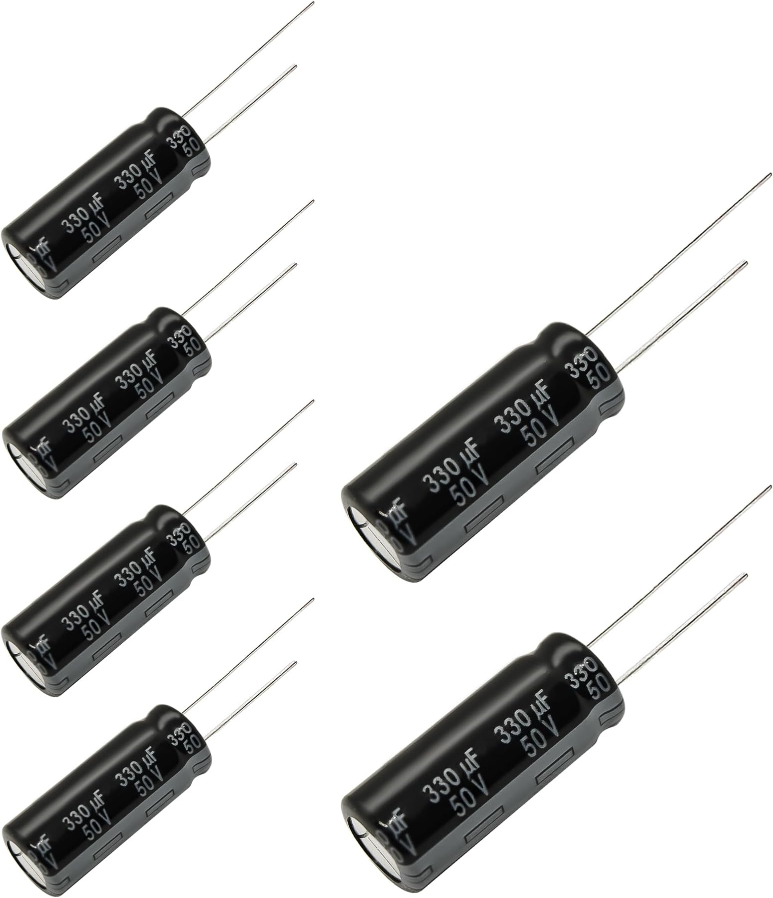 Replacement for 6 pcs Panasonic FR Series Capacitors 50V 330uf Ultra Low ESR