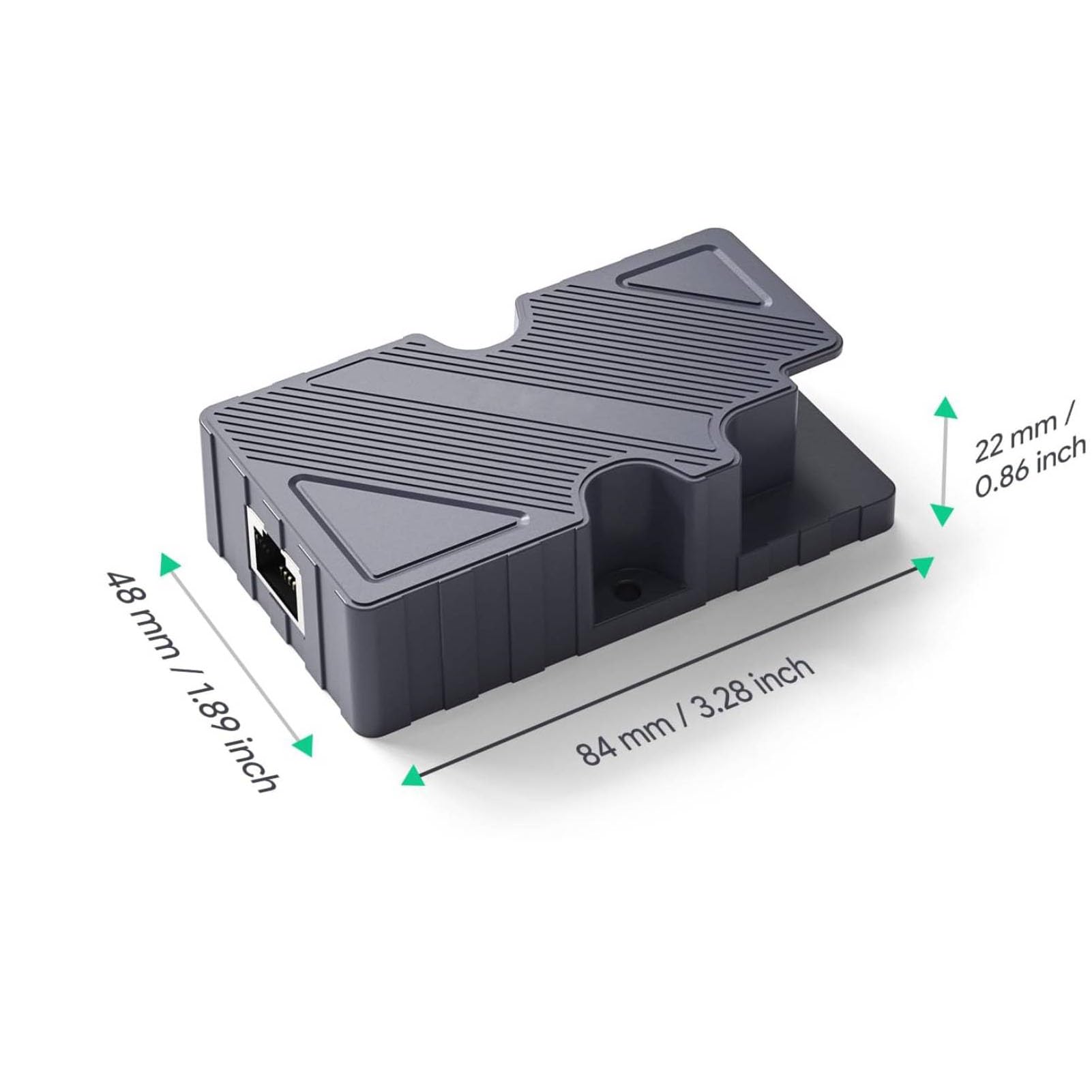 150W GigE PoE Injector with ESD Guard DC Step UP Converter for Starlink Dishy Cable Adapter for Stable Network Connection
