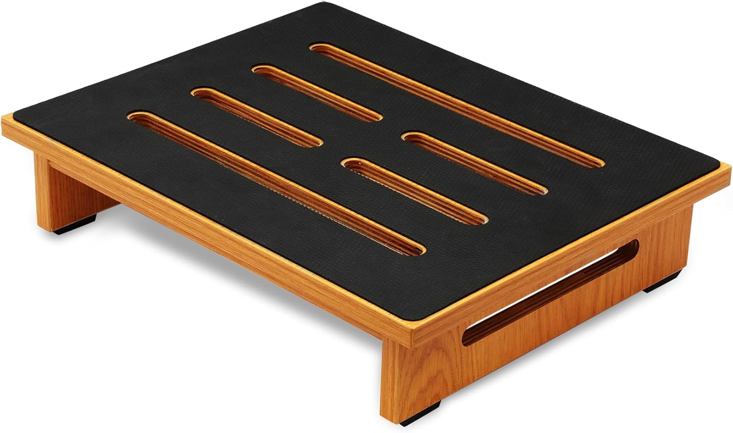 Sammery One Step Stool, Wooden Single Step Stool with Non