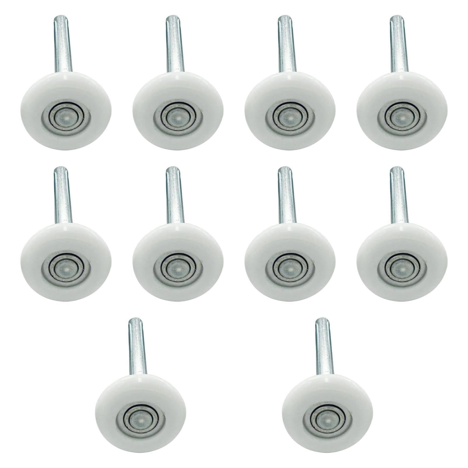 PIXZCSA Garage Door Rollers Replacement Streamlined Quiet Smooth Rolling Parts Efficient 2inch Tracks Upgrade Garage Door Rollers Replacement for 2inch Tracks