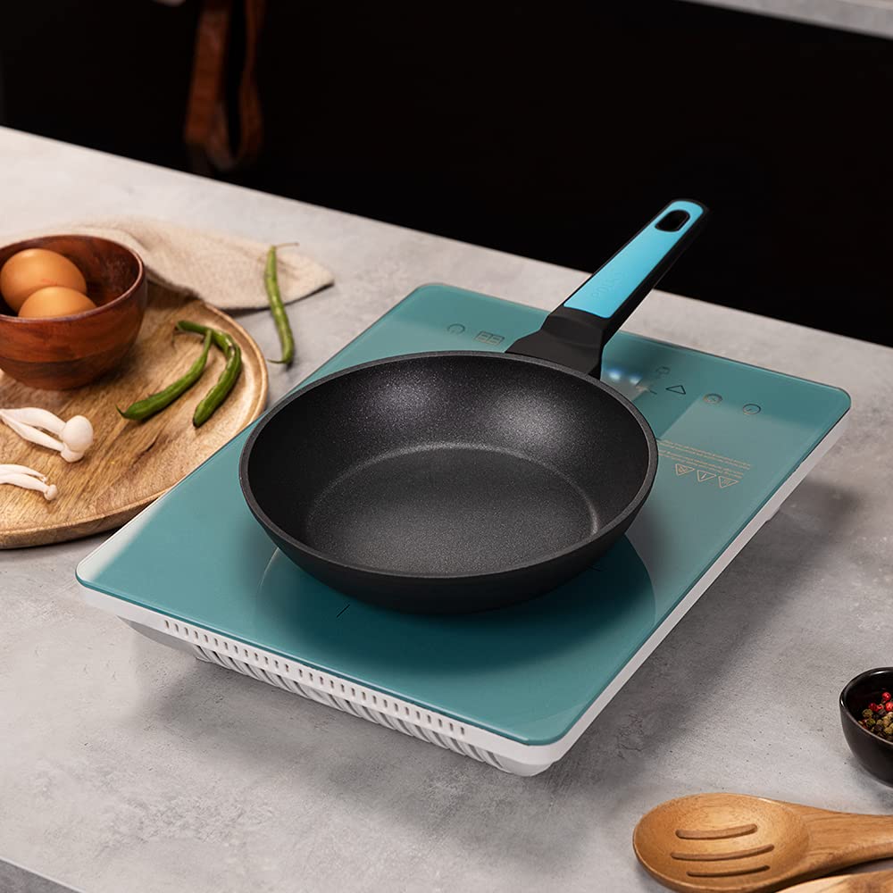 Cecotec Sartén Polka Platinum 20 Bucket Thunder. Diámetro 20 cm, Aluminio Forjado, Revestimiento Antiadherente Teflon Platinum Plus, Apta para Lavavajillas y Todo tipo de Cocinas, Libre PFOA — view 6