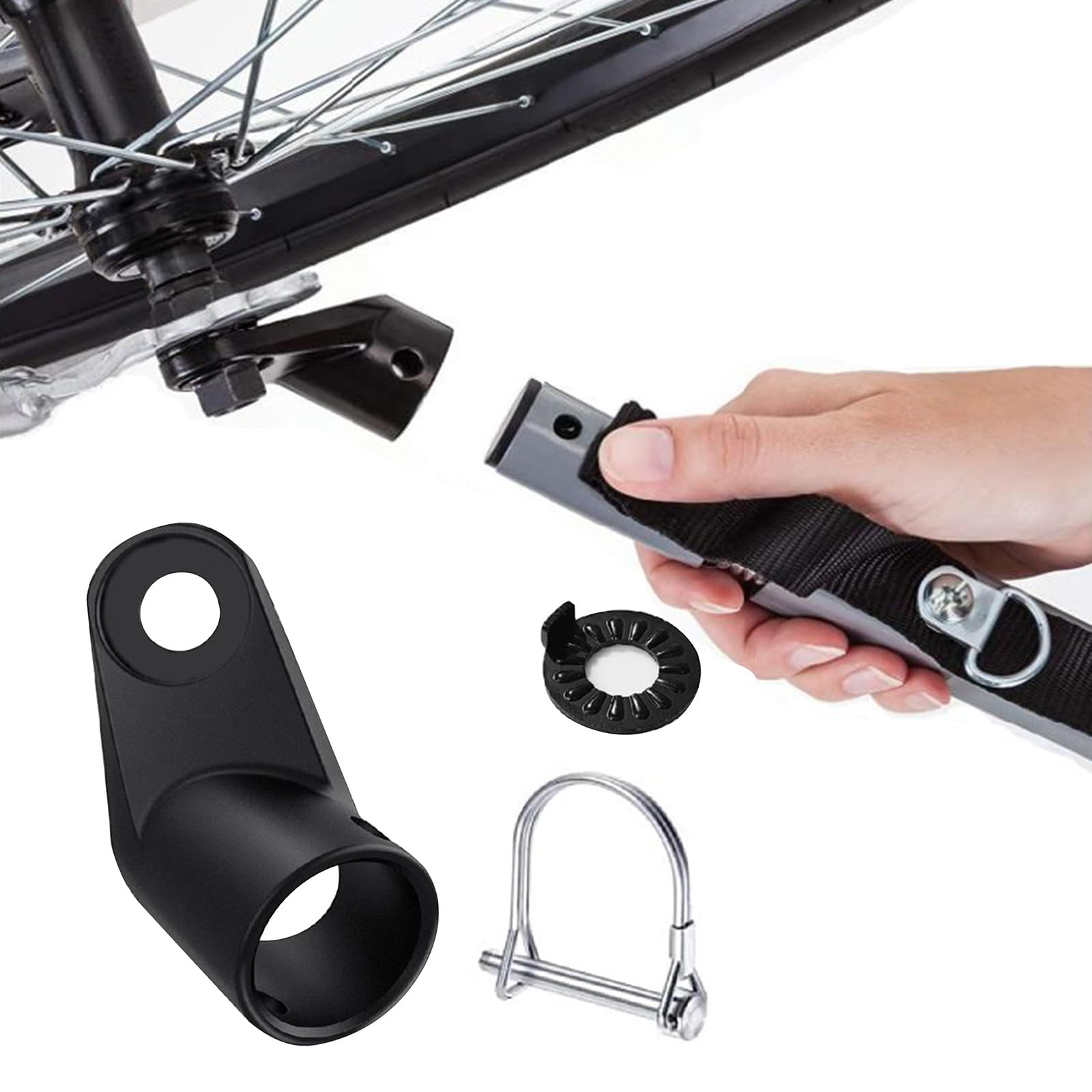 Amazon.co.jp: バイクトレーラーカプラーアタッチメント ほとんどの 