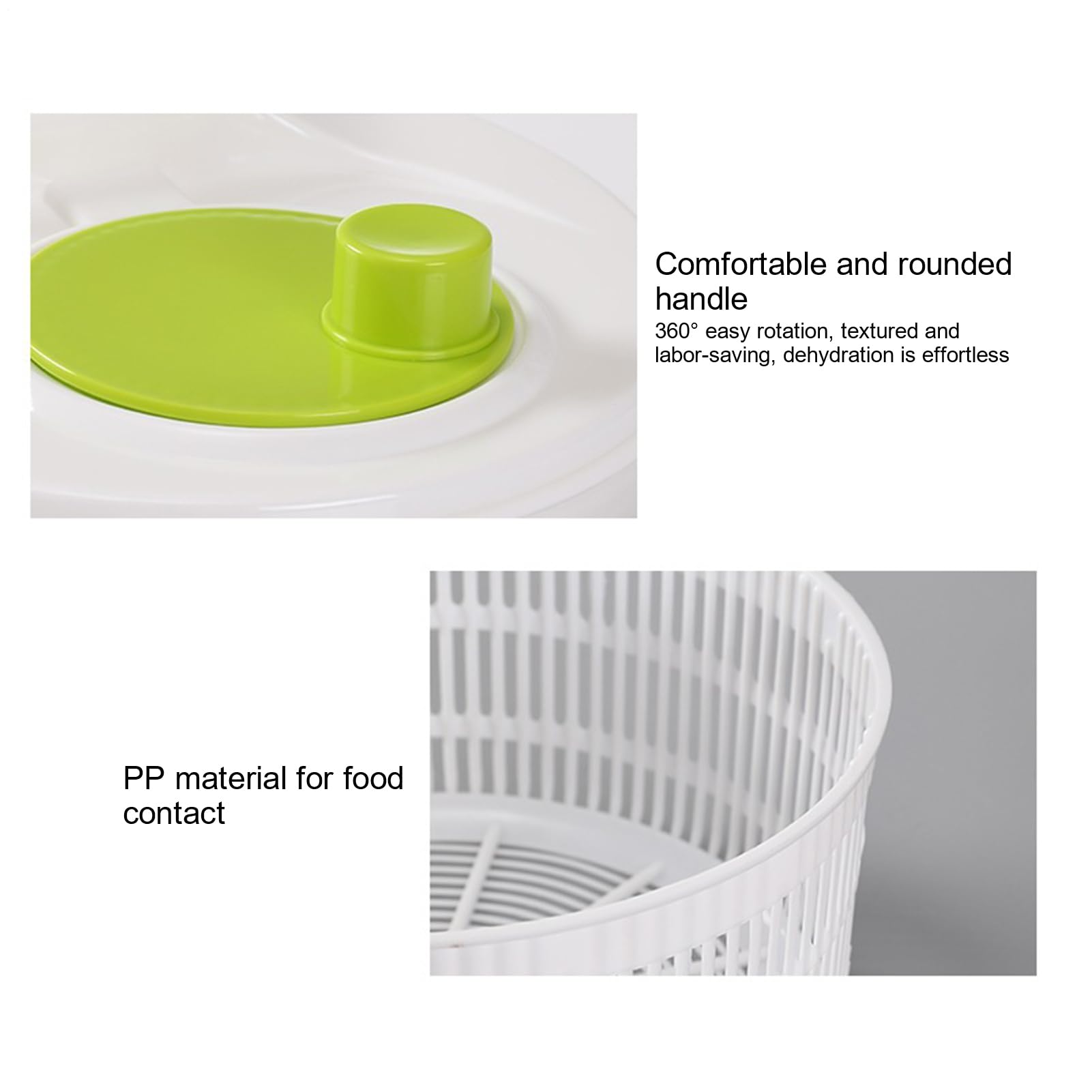 centrifuga per insalata, centrifuga per verdure | centrifuga per essiccatore di frutta, lavatrice per verdure, centrifuga multifunzionale per lavatrice di frutta per cucina
