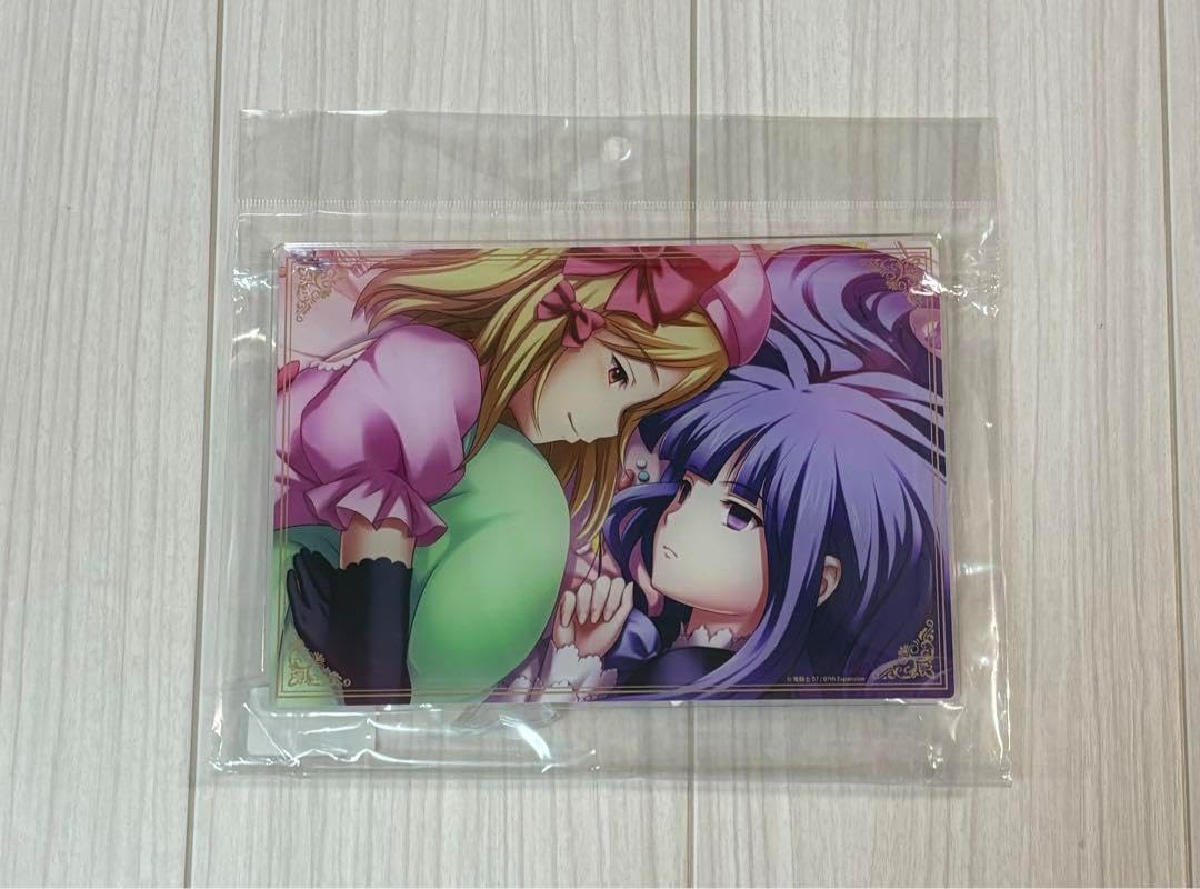 うみねこのなく頃に くじ アクリル アートボード ラムダデルタ ベルン