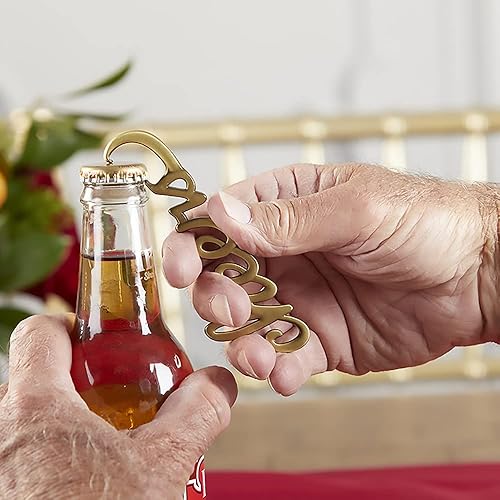 Miniatura 8 de Kate Aspen - Abridor de botellas antiguo "Love", color dorado