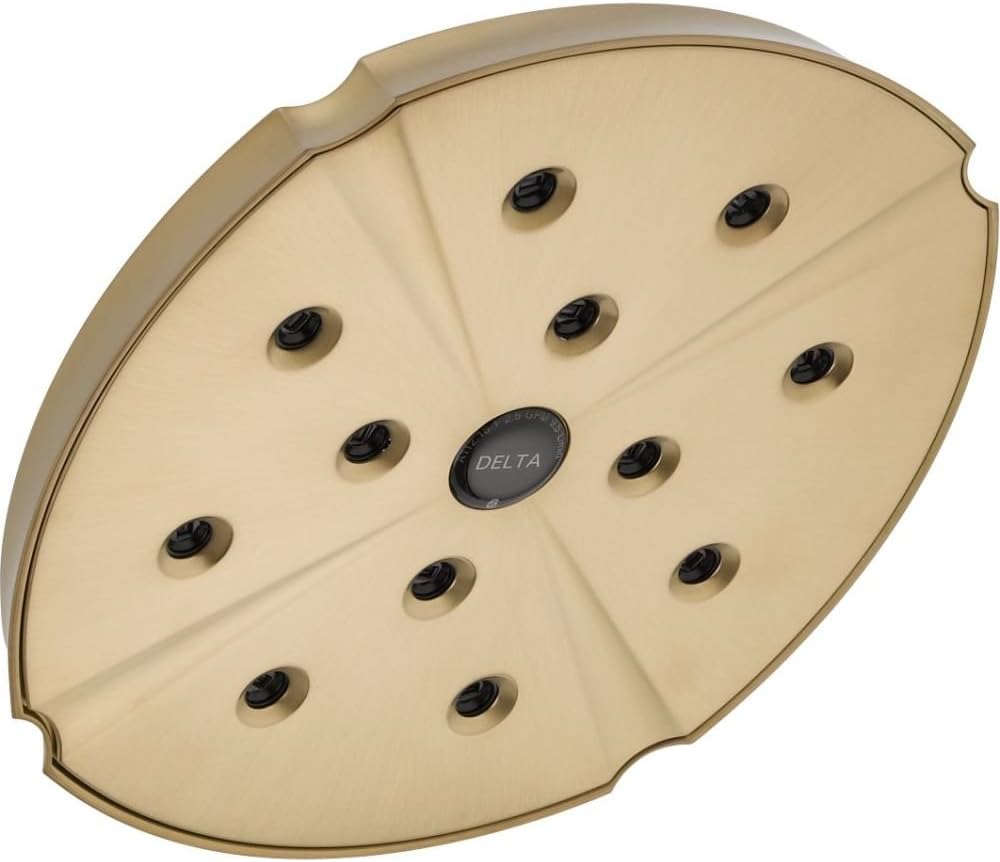 DELTA FAUCET Rubber Limited RP61274CZ Raincan Showerhead, Champagne Bronze
