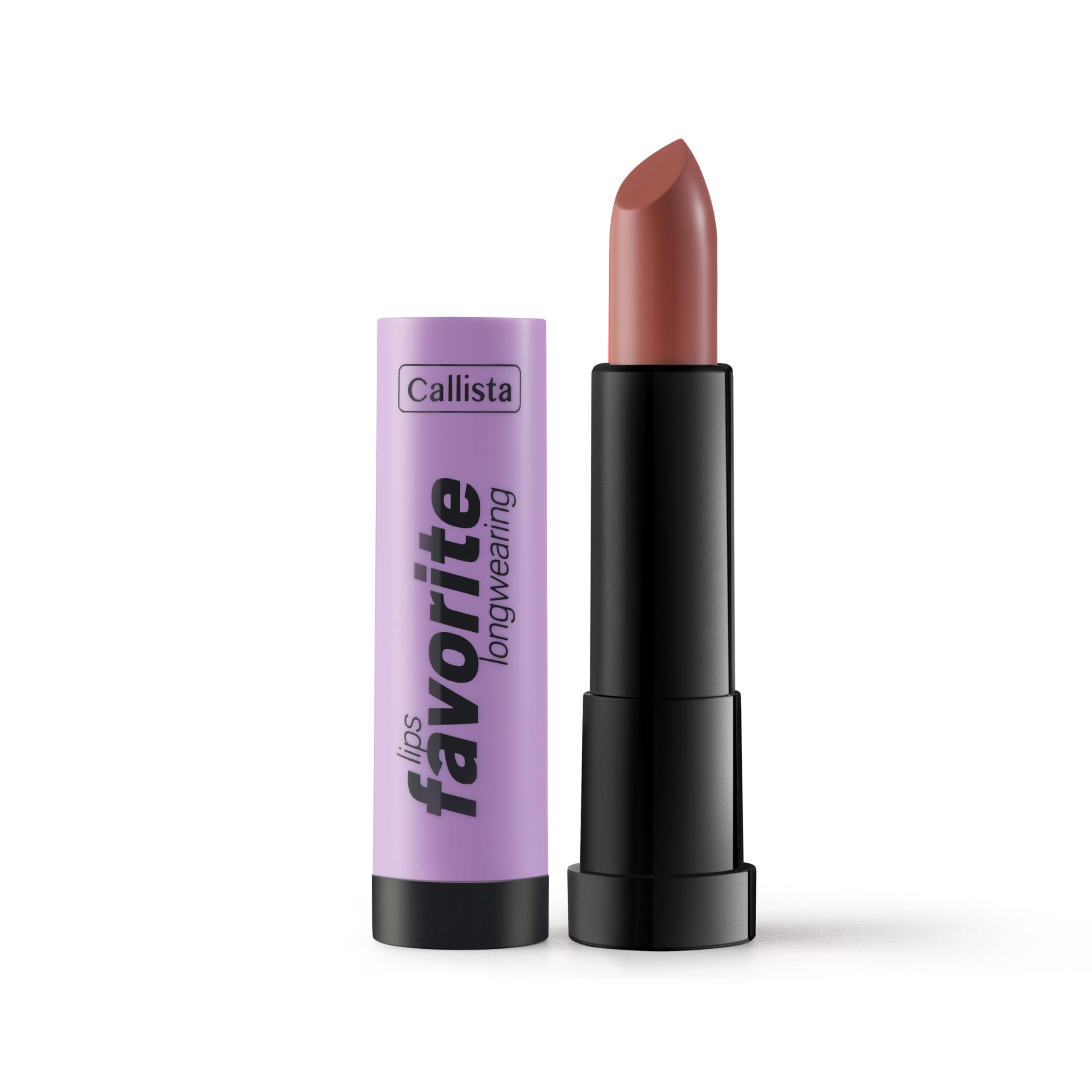 Callista Lips Favorite Longwearing Lipstick Kalıcı Ruj 306 Here Kitty Kitty, Kahverengi