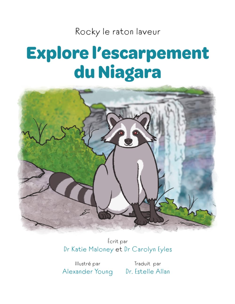 Rocky le raton laveur explore l’escarpement du Niagara
