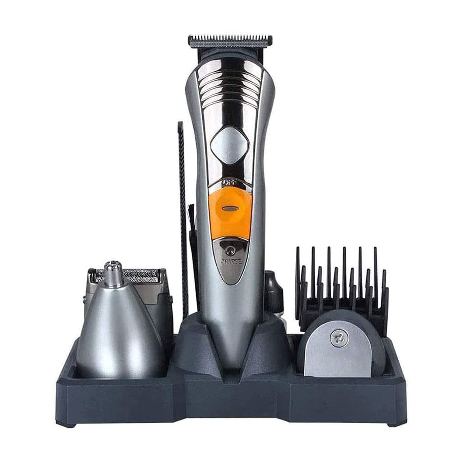 Clippers per Capelli per Uomo Kit di Taglio per Capelli Professionale Trimmer Senza Fili, 3 pettini Guida per barbieri e stilisti