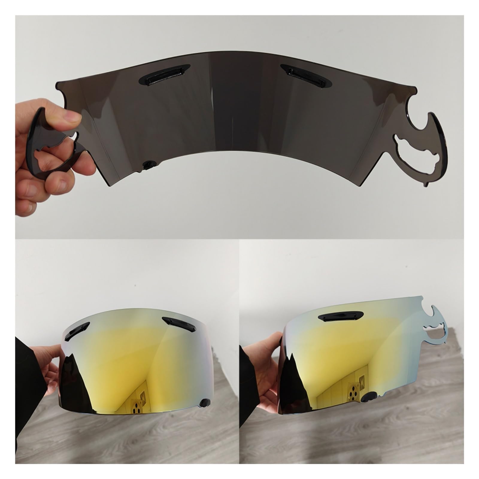 Visor For ARAI RR5 RX-7 RX-7RV For Quamtum-J For Astro-IQ For Rapide-IR Shield Helmet Lens,Revestimiento de Espejo