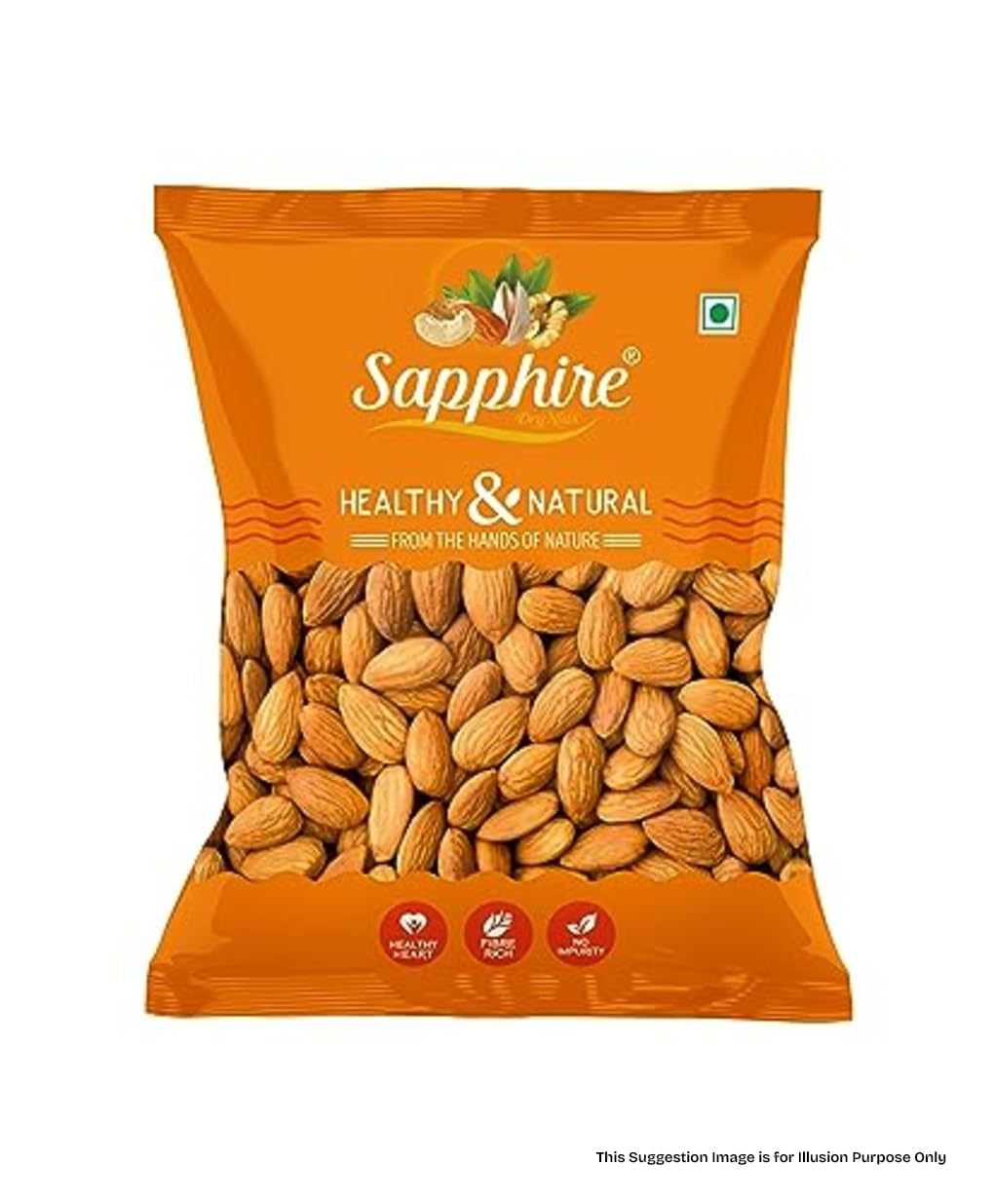 Sapphire California Almonds Whole| 1kg | Real Nuts Badam Giri Rich in Protein Nuts & Dry Fruits | 100% Natural almonds (B0CH4VGQJZ) Amazon Price History, Amazon Price Tracker