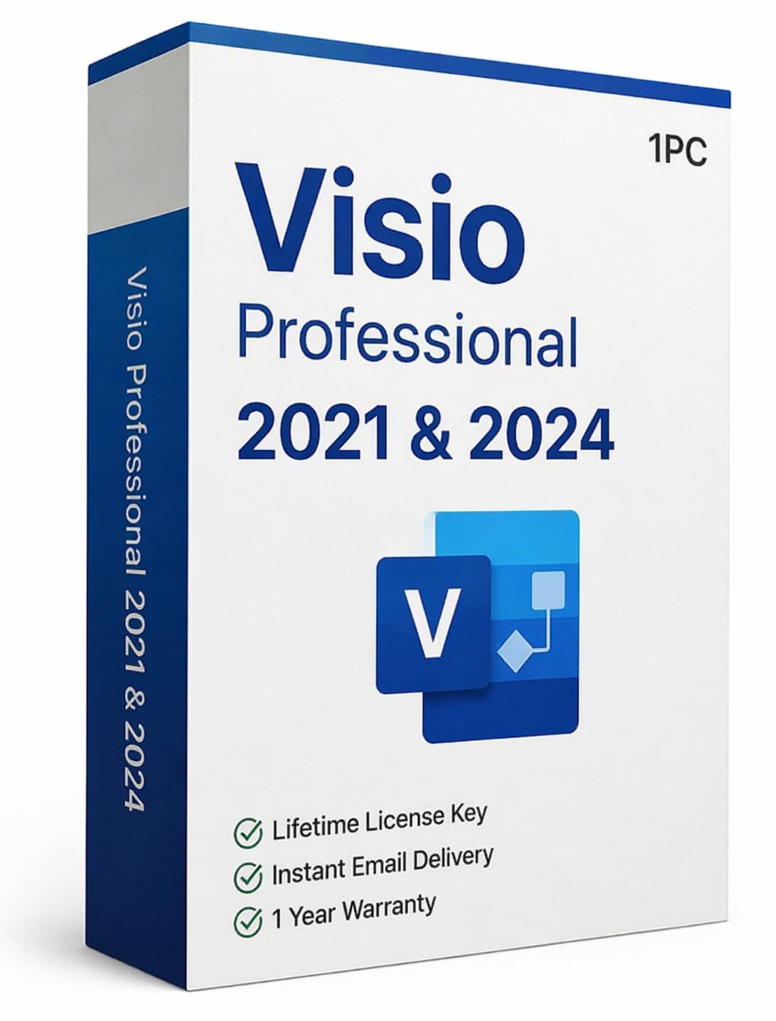 Visio-Professional | Lifetime License Key | Instant Email Delivery | 1 PC | Full Version (2024, Visio)-image-5