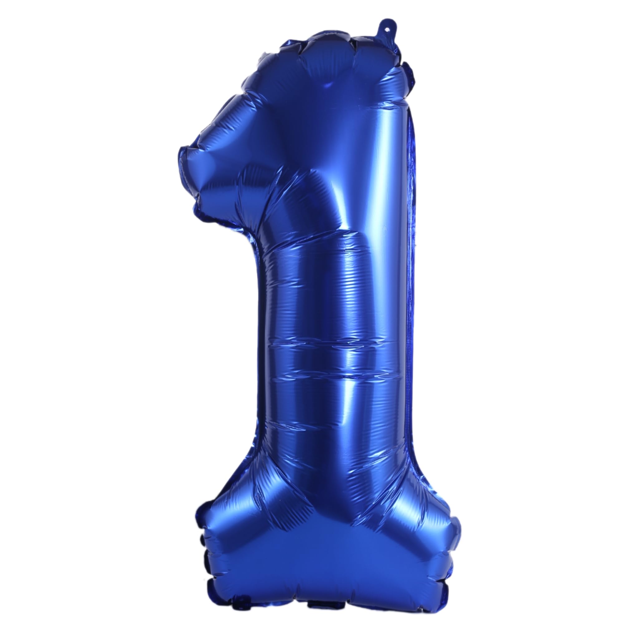 YPSelected 32 Inch Large Foil Helium Number Balloon Birthday Wedding Party 0-9 (Navy Blue, 1)