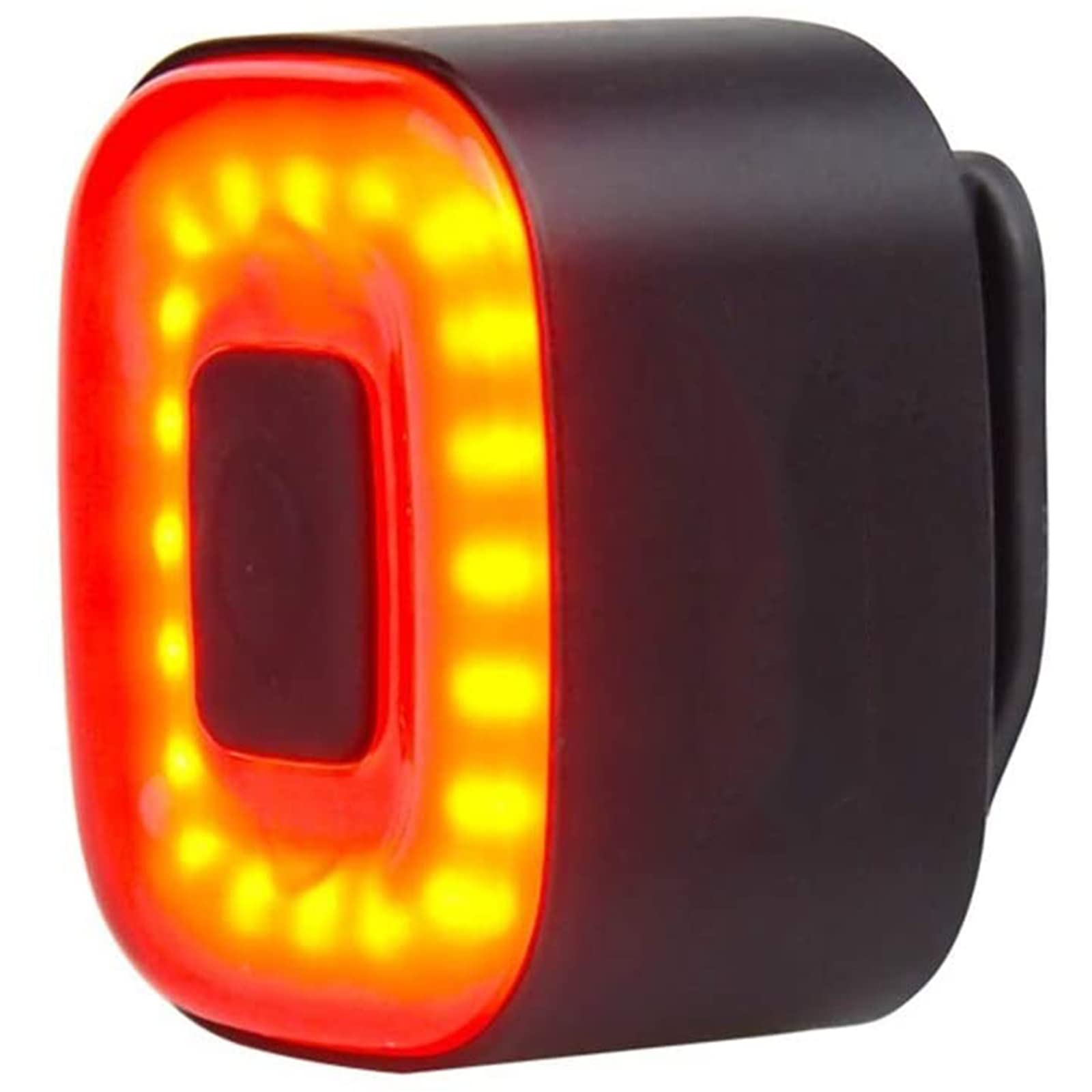 Tylne światła rowerowe z inteligentnym czujnikiem, ładowanie USB, inteligentne tylne światło rowerowe, indukcja hamulca, tryb wielokrotnego oświetlenia, wodoodporność IPX5, bezpieczeństwo,