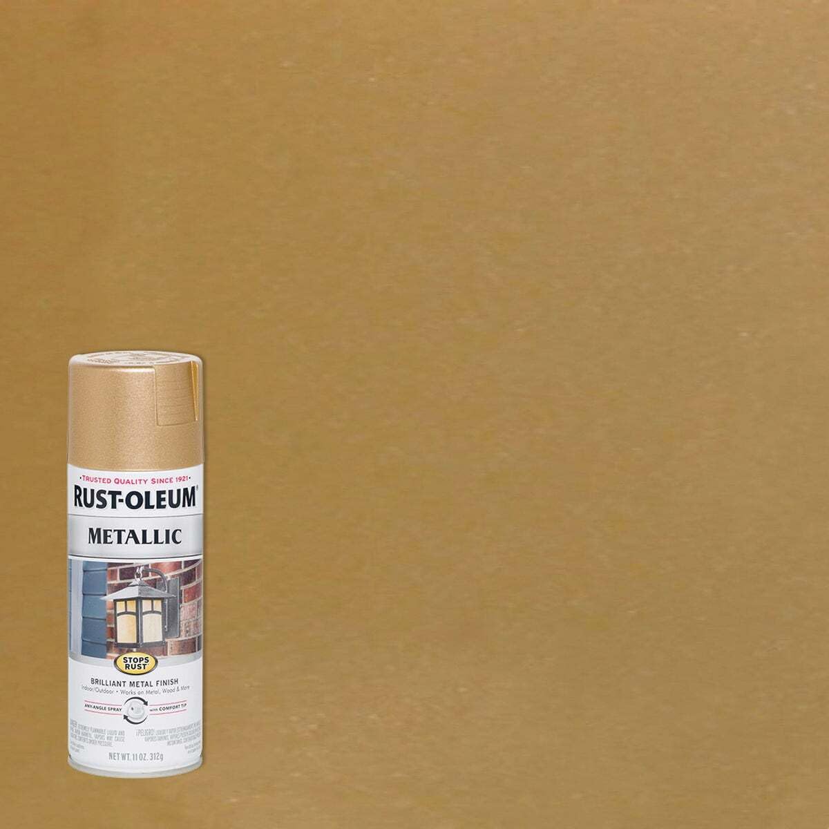 ⭐︎j-win⭐︎ Rust-Oleum 286524-6PK Stops Rust Metallic 11 Ounce (Pack of