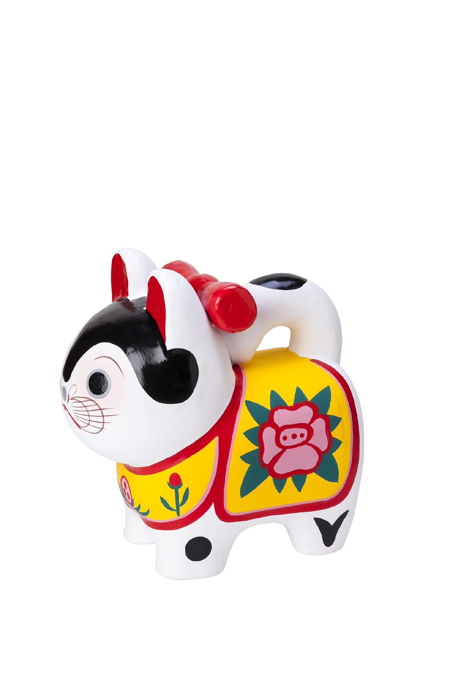 Amazon | 野沢民芸 犬張り子 黄(小) | 民芸品 | おもちゃ