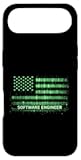 Software Engineer American Flag Coding USA Case for iPhone Air