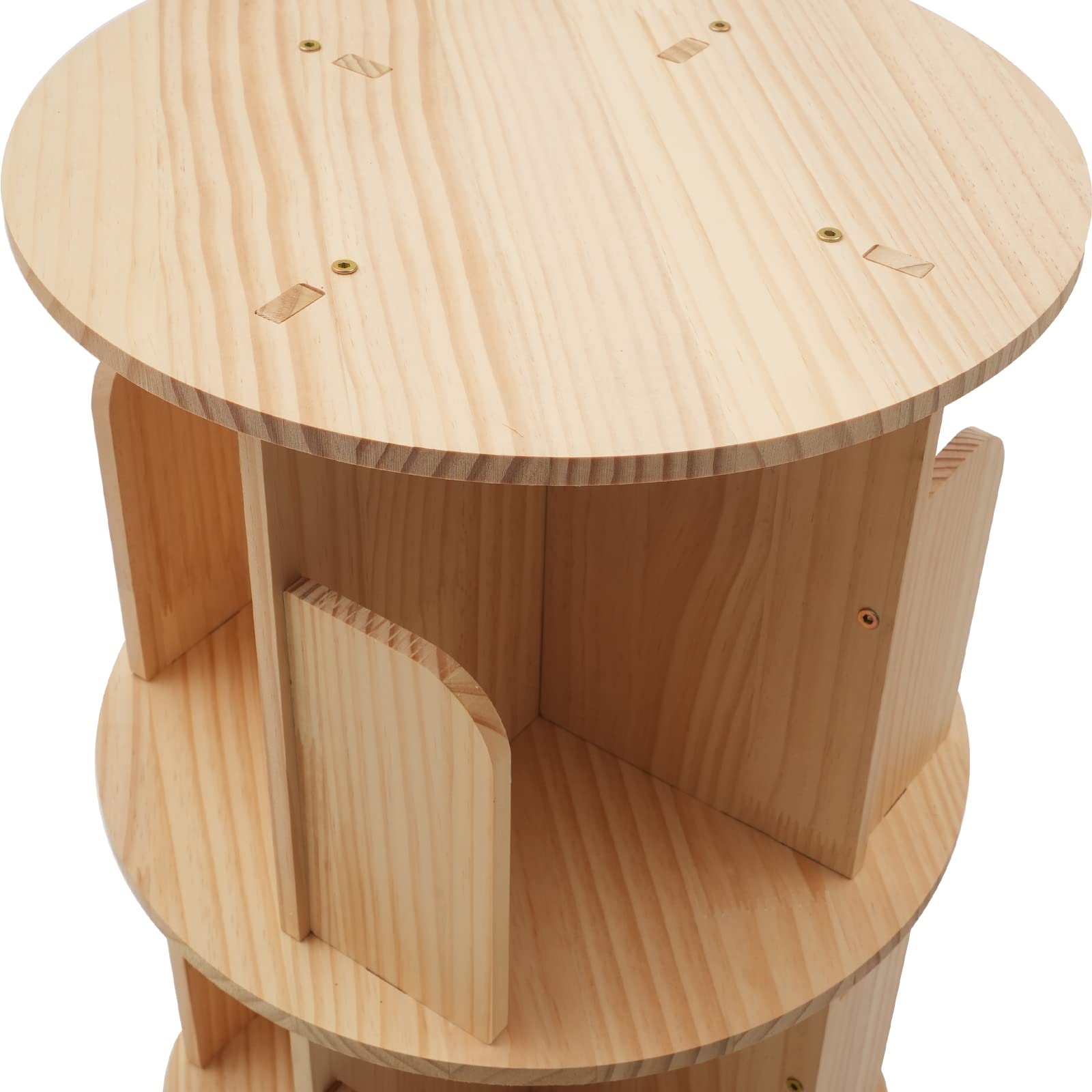 Porta CD/DVD girevole a 360 gradi, altezza 31 cm, multifunzione, con divisori e ripiano salvaspazio per casa e ufficio