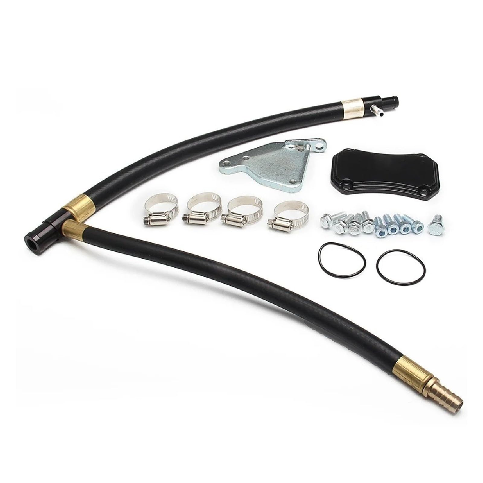 EGR Valve Recirculation Valves EGR Valve Cooler Kit for GMC 6.6L for Duramax for LML Diesel for Silverado for Sierra 2500 3500 2011 2012 2013 2014 2015
