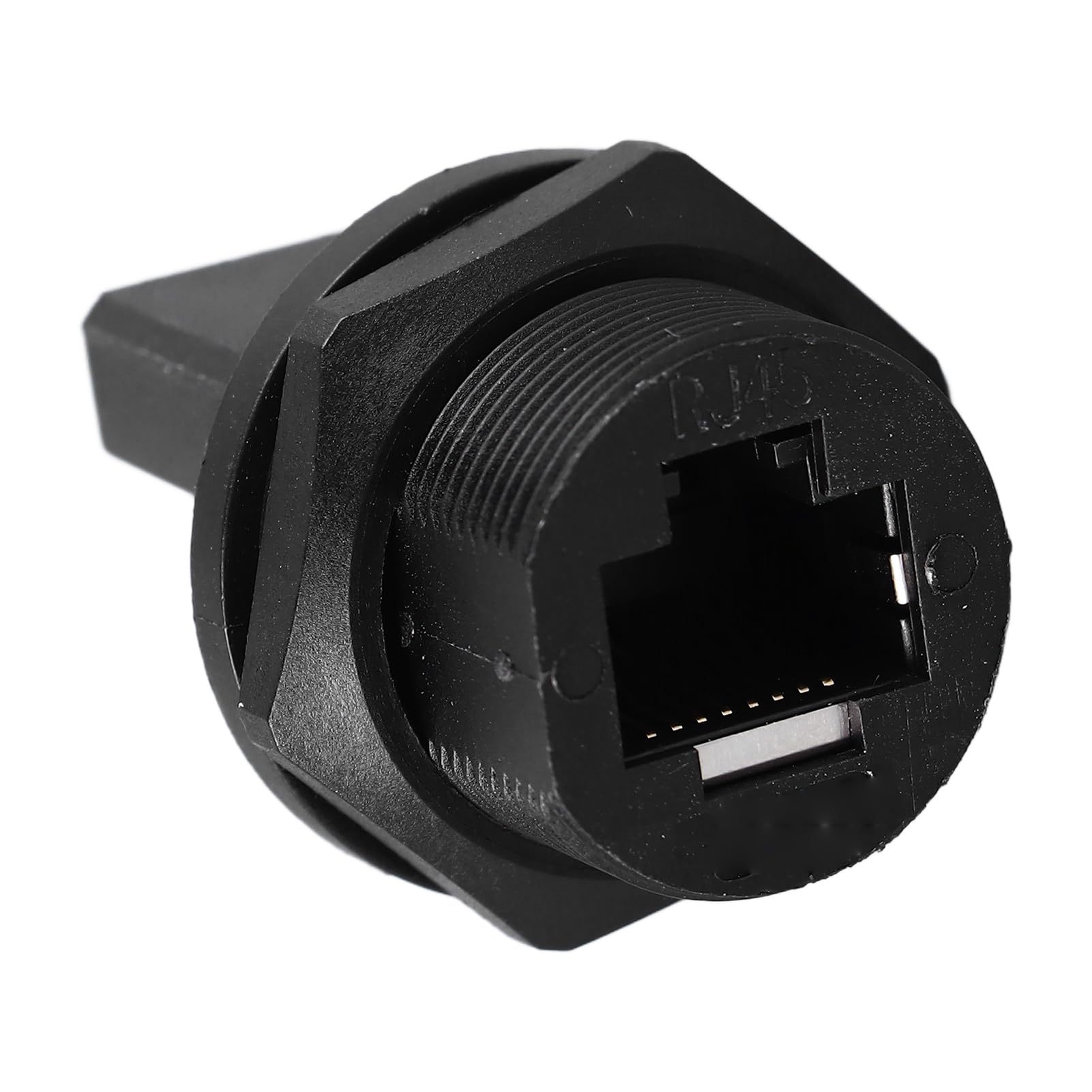Fafeicy RJ45 Steckverbinder PA66 RJ45 Buchse IP67 IP68 Wasserdicht 180 Grad