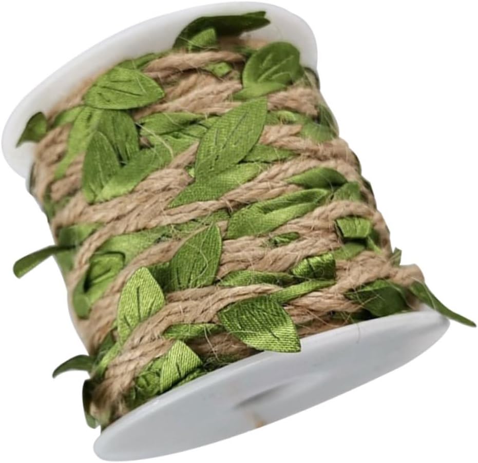 Twine Leaf Decoration Wedding Decor Leaves Rope Wrap for DIY Mix Flowers for Reception for Wedding Theme