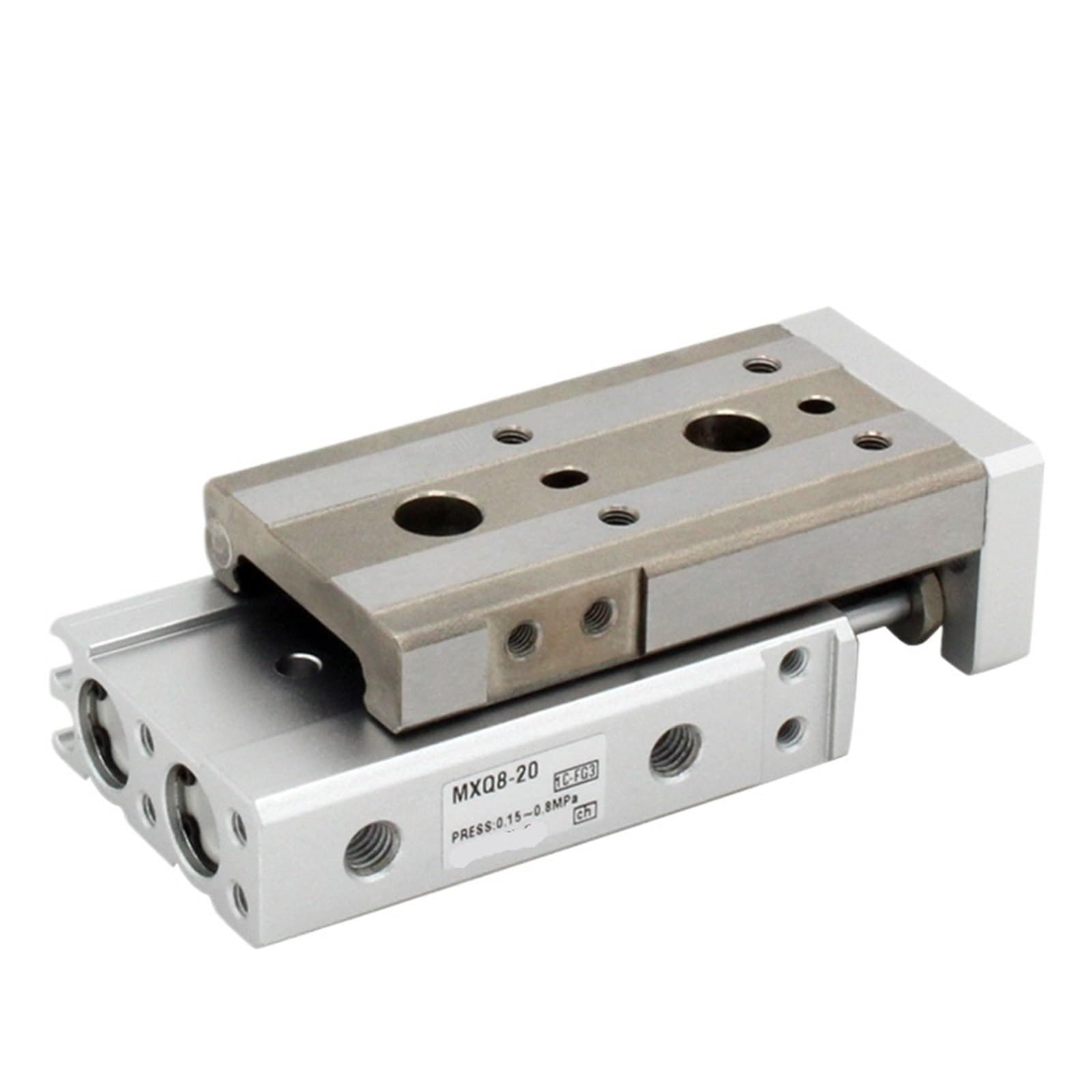 Vérin pneumatique à double tige table coulissante pneumatique MXQ6-50