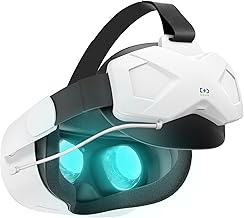 Elite Strap with Battery for Quest 2,5000mAh Extend 3hrs Playtime,Fast Charging VR Power,Adjustable Head Strap for Enhanced Support and Comfort in VR
