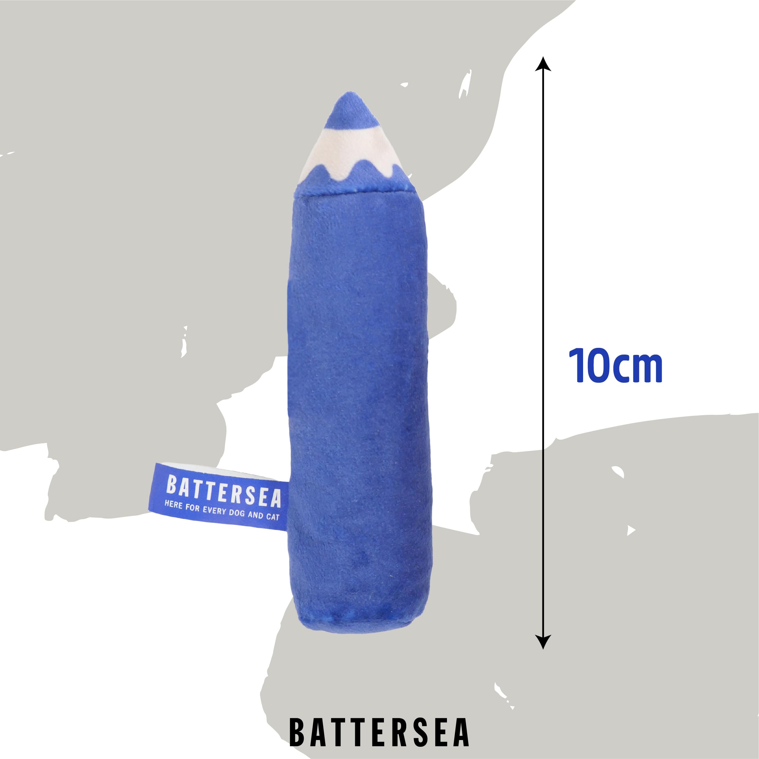 Rosewood Battersea - Lápices de Hierba gatera de Juguete, Juguetes con infusión de Hierba gatera para Gatos y Gatitos, Azul/Verde/Amarillo, Juego Interactivo, 3 cm x 10 cm, Atractivo y Divertido