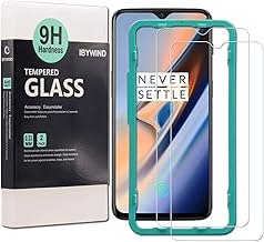 Ibywind Schutzfolie kompatibel mit OnePlus 6T -9H Temperglas Folie, HD Displayschutzfolie, Tempered Glas Schutzglas, Handy Hartglas Schutzfolie mit Applikator für die Installation
