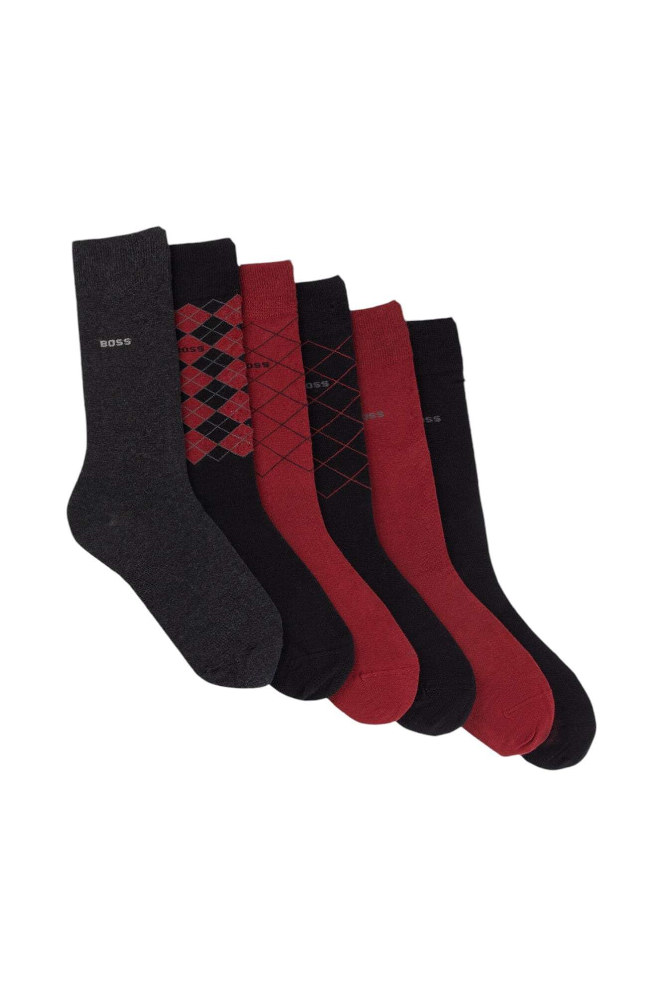 BOSS 6p Rs Giftdesign CC Juego de calcetines de regalo Hombre