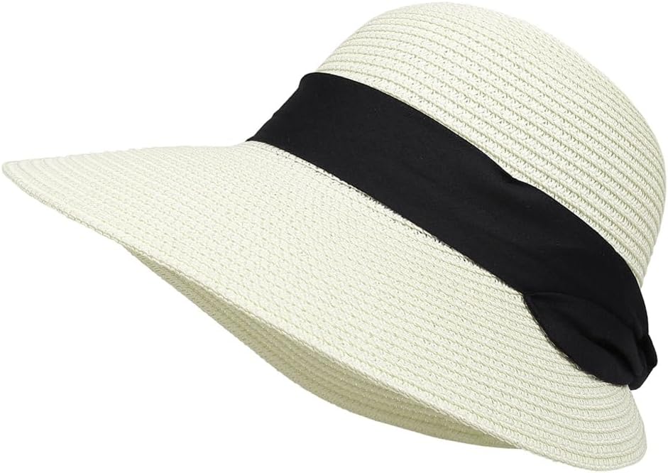 Women HatWide Brim Floppy Female Lady Outdoor Foldable Beach Sun Cap