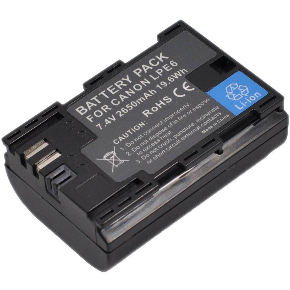 Amazon.com: BTBAI Camera Battery for EOS 6D LP-E6 LP-E6N LP-E6NH