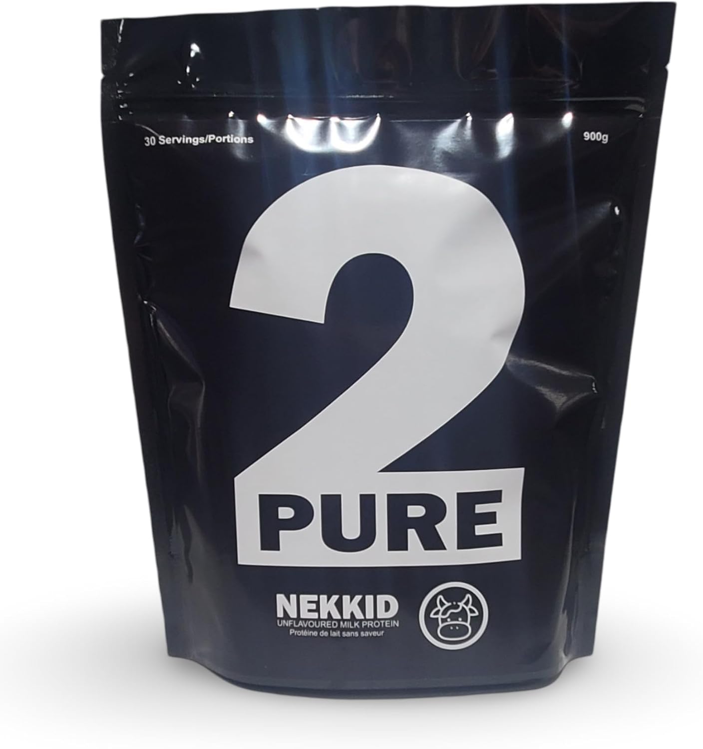 2-Pure Protein Powder - Only 2 Ingredients | Keto, Unsweetened, Low Carb, Gluten Free, Non-GMO | 26G Milk Protein Isolate Powder - 30 Servings (2 Pound, Unflavored)