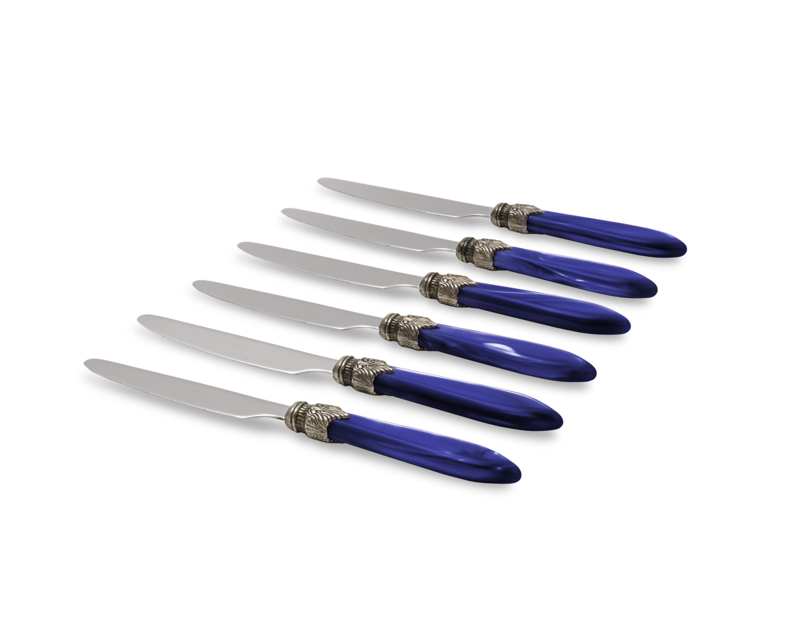 Rivadossi Sandro 4306COT05 Posate, Acciaio Inossidabile, Blu