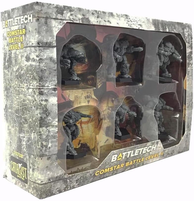 BATTLETECH Mini Force Pack: Comstar Battle Level II Gray