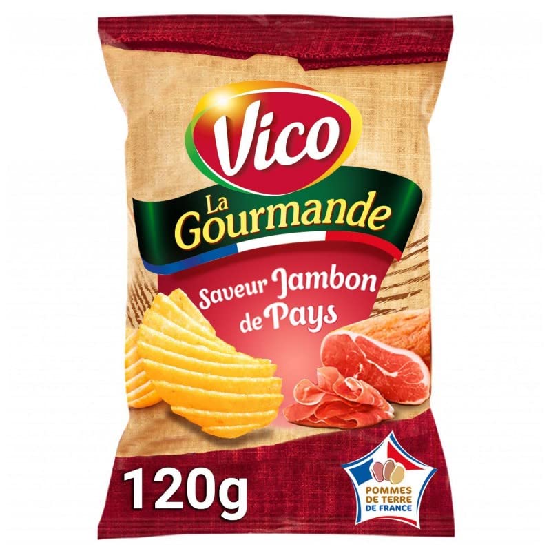 Vico La Gourmande - Juego de 4 patatas fritas (120 g)