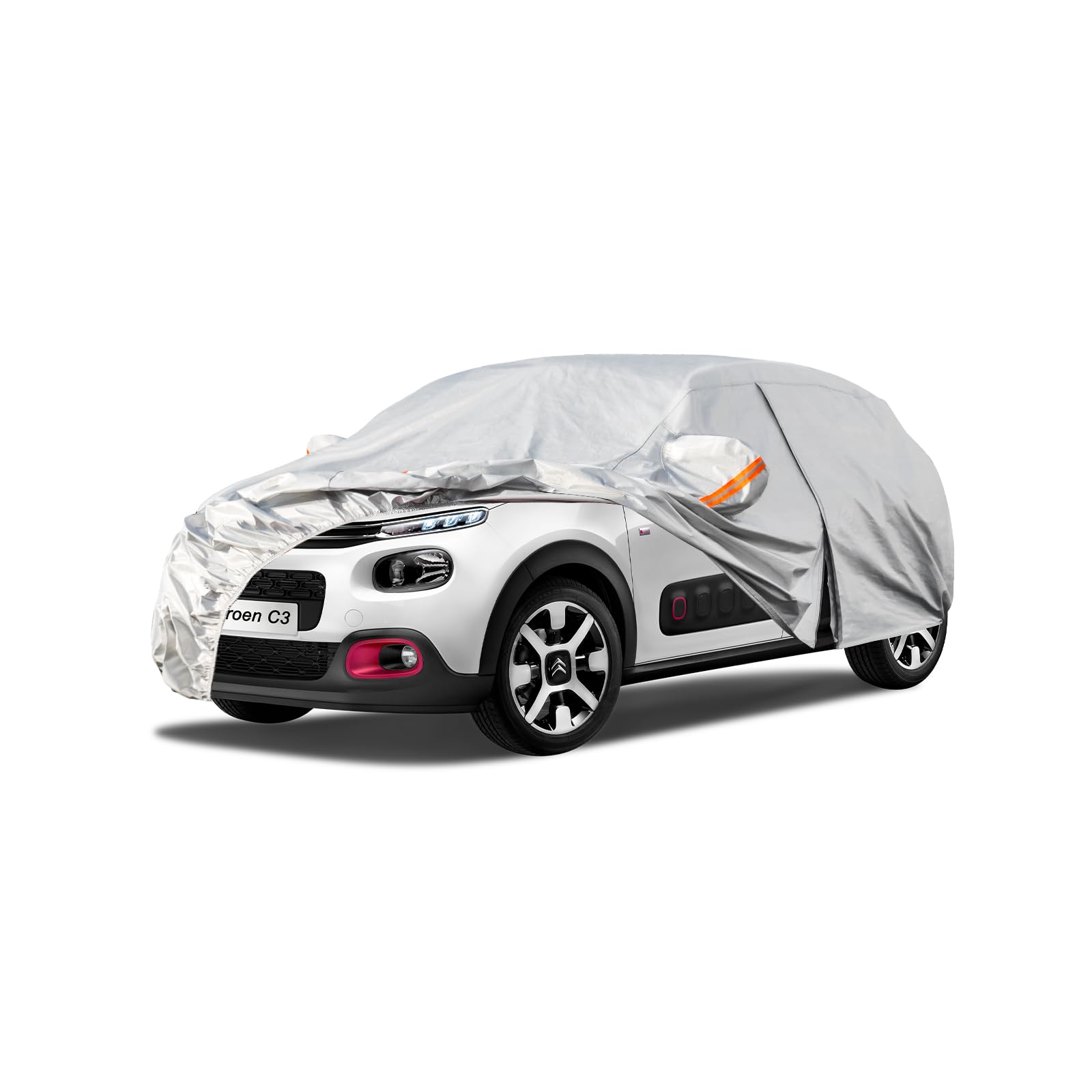 Kayme Funda Coche Exterior, Compatibles con Audi A5 (2009-2025), Cubierta para Coche Impermeable Transpirable Anti-UV Antipolvo de 6 Capas, Cubre Coche con Cremallera y Forro de Algodón. — view 71