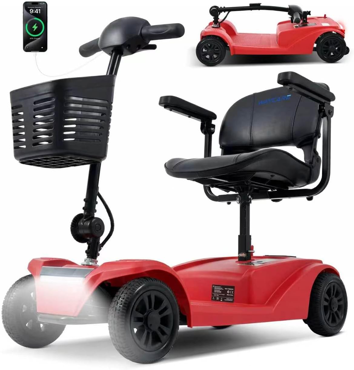WAYCARE Mobility Scooter 330lb