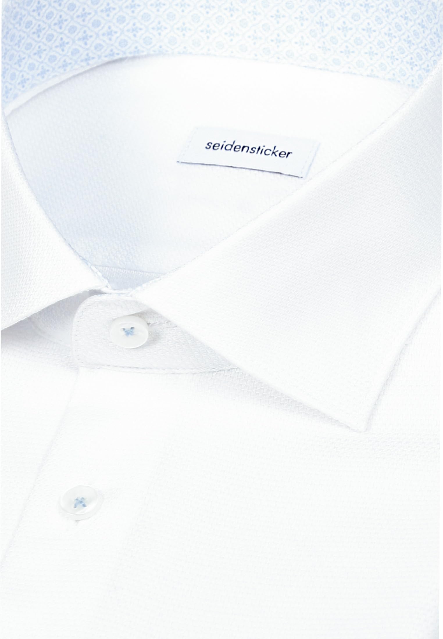 Seidensticker męska koszula biznesowa - X-Slim Fit - nie wymaga prasowania - kołnierz Kent - długi rękaw - 100% bawełna